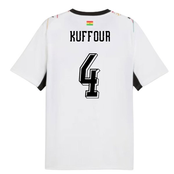 2026-2027 Ghana Home Shirt (Kuffour 4)-SoccerKits Hub | Buy Soccer Jerseys Online